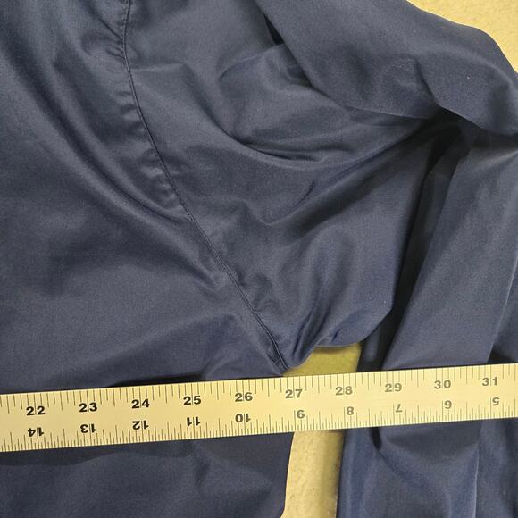 Polo Golf Windbreaker Men M Crest Blue Ralph Lauren Pullover Preppy Blue - Picture 6 of 12